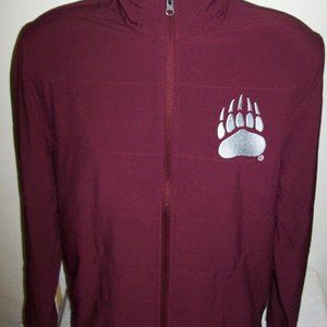COPY - MONTANA GRIZZLIES Full Zip Casual Jacket with Sewn Logo PURPLE
